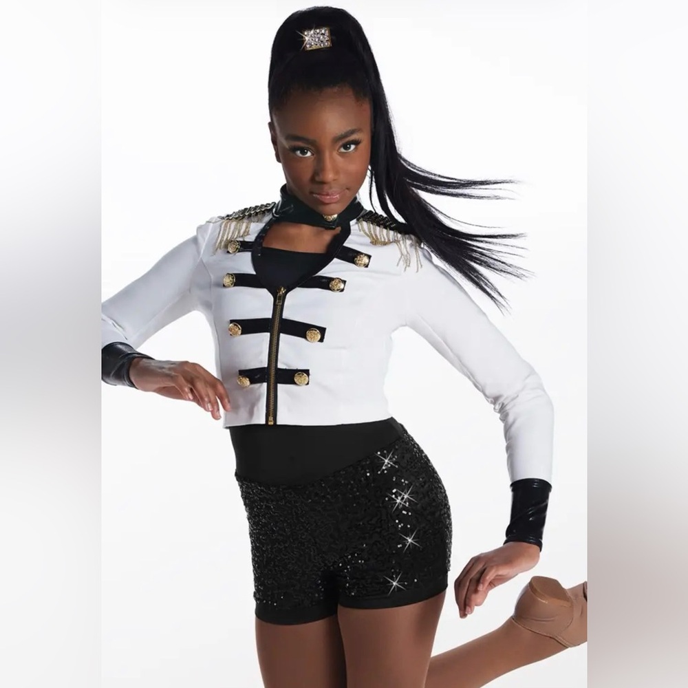 Weissman Confident Jazz tap costume soldier, size MA